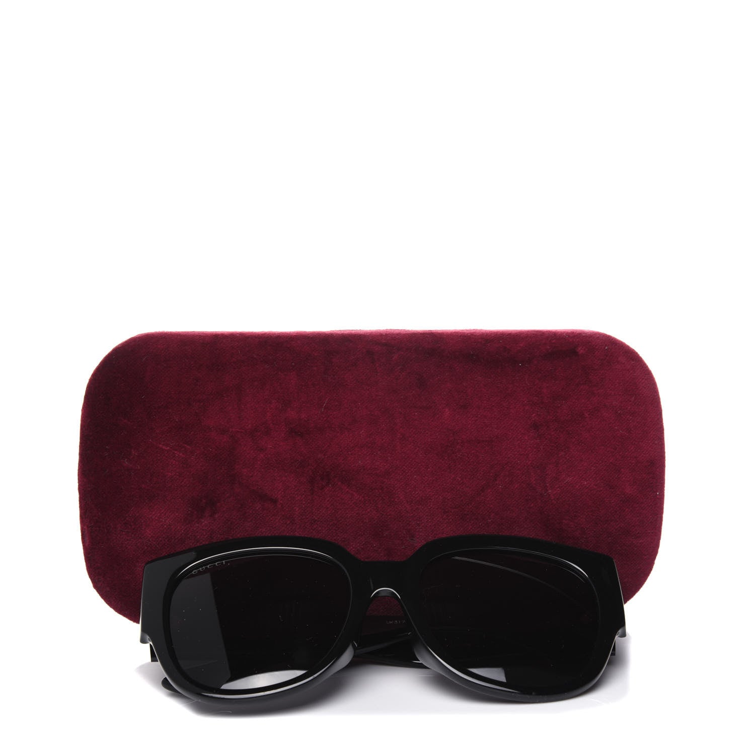 Gucci Acetate Square Frame Sunglasses GG0142SA Black 8 of 8