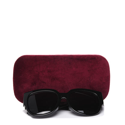 Gucci Acetate Square Frame Sunglasses GG0142SA Black 8 of 8