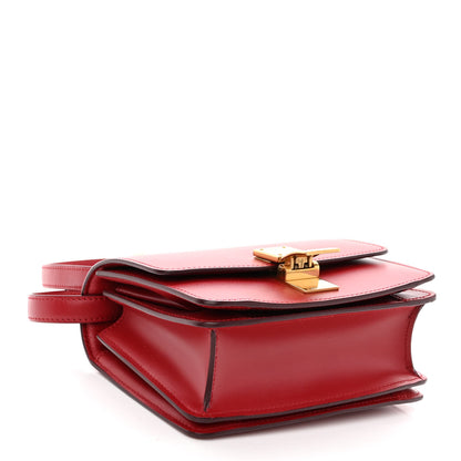 Celine Smooth Calfskin Small Classic Box Flap Bag Red 4 of 9