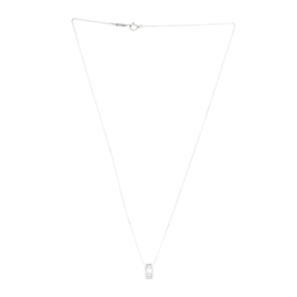 Tiffany Sterling Silver Atlas Open Pendant Necklace 3 of 7