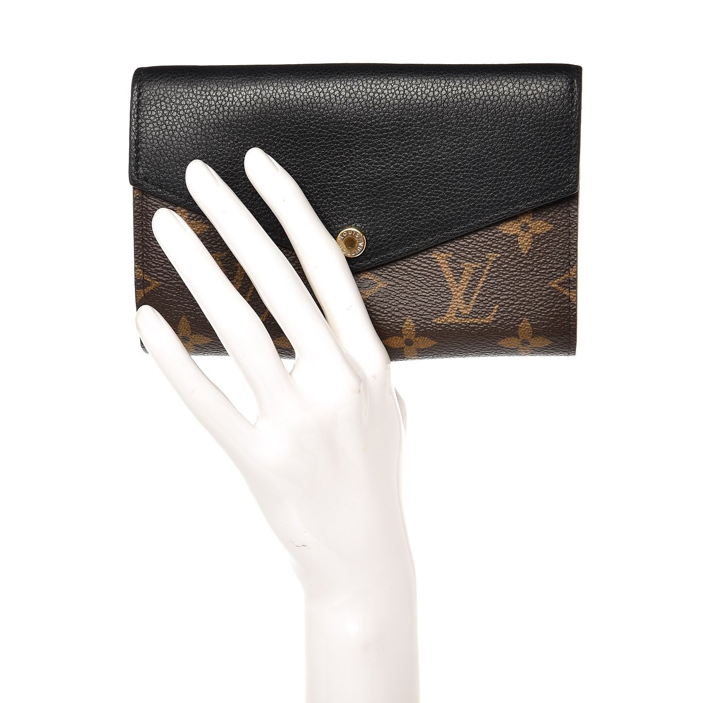 Monogram Pallas Compact Wallet Black