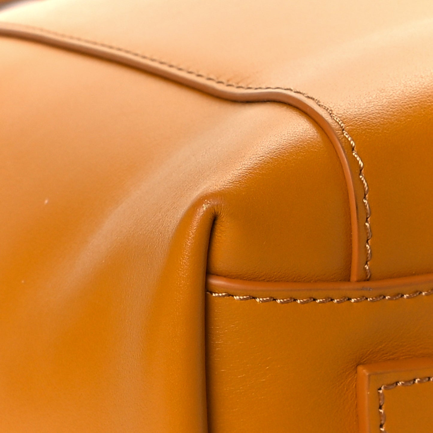 Box Calfskin Small Antigona Sport Top Handle Bag Pumpkin