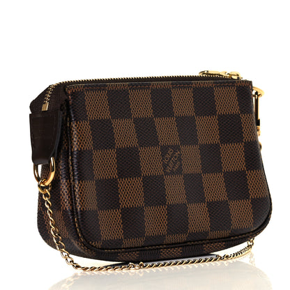 Louis Vuitton Damier Ebene Mini Pochette Accessories 5 of 13