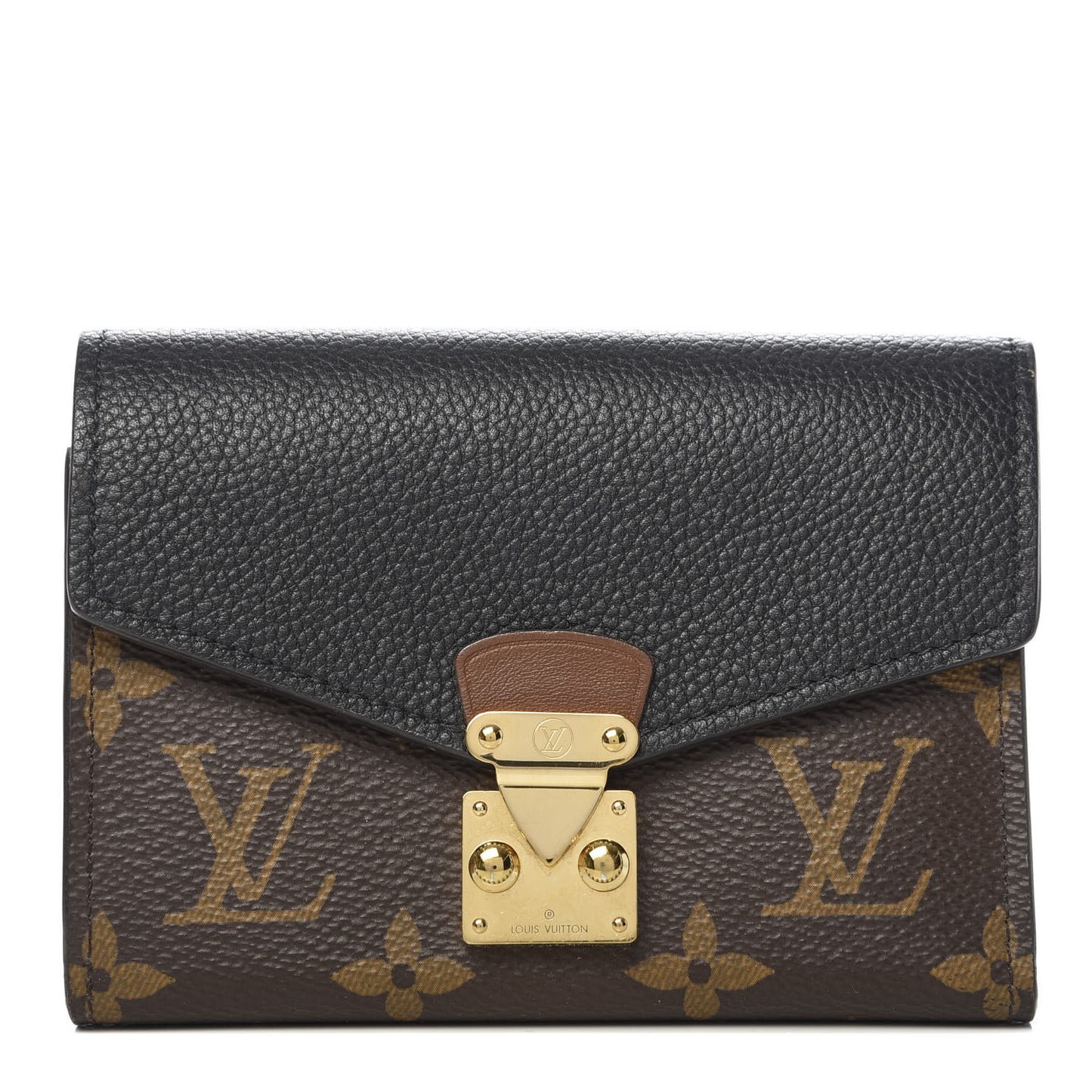 Monogram Pallas Compact Wallet NM Black