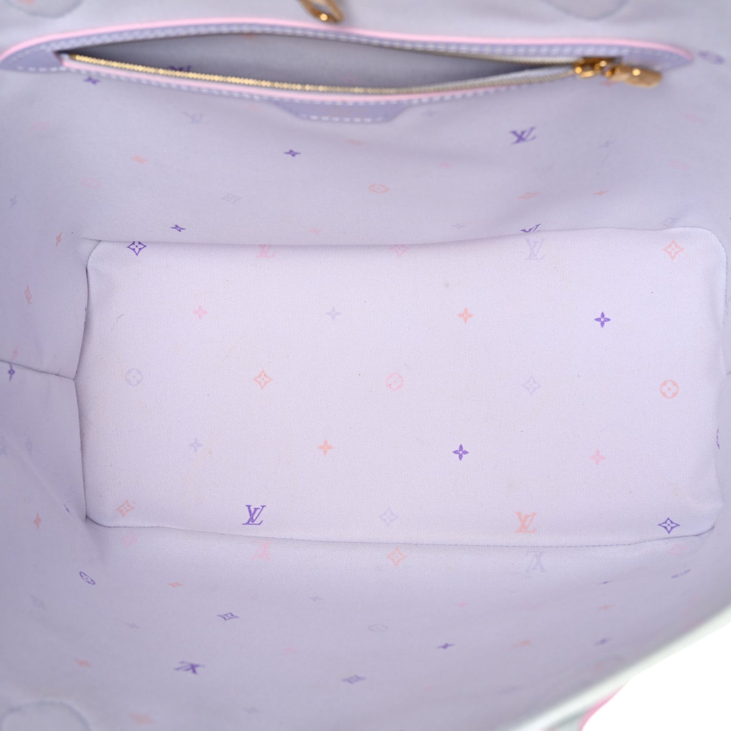 Monogram Giant Spring In The City Neverfull MM Sunrise Pastel