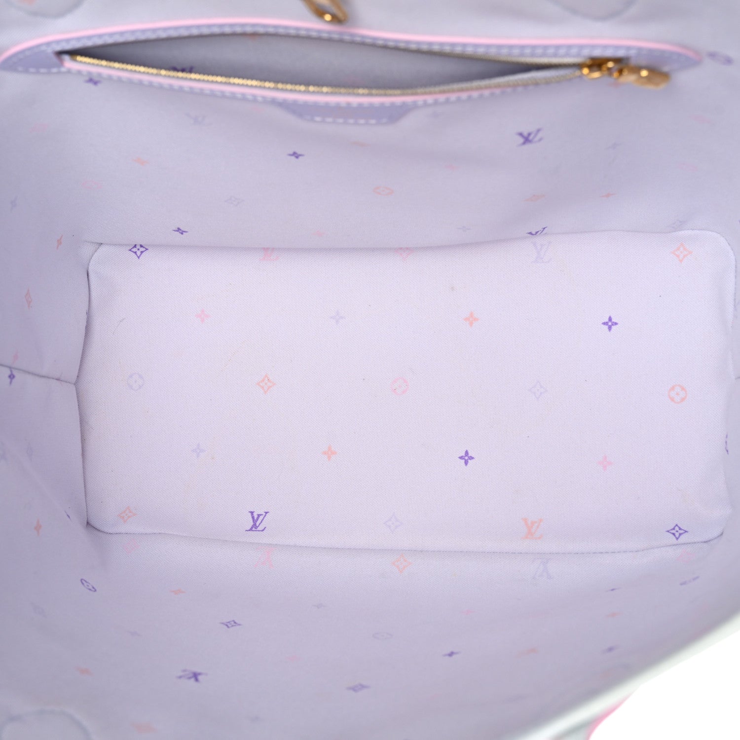 Louis Vuitton Monogram Giant Spring In The City Neverfull MM Sunrise Pastel 6 of 10