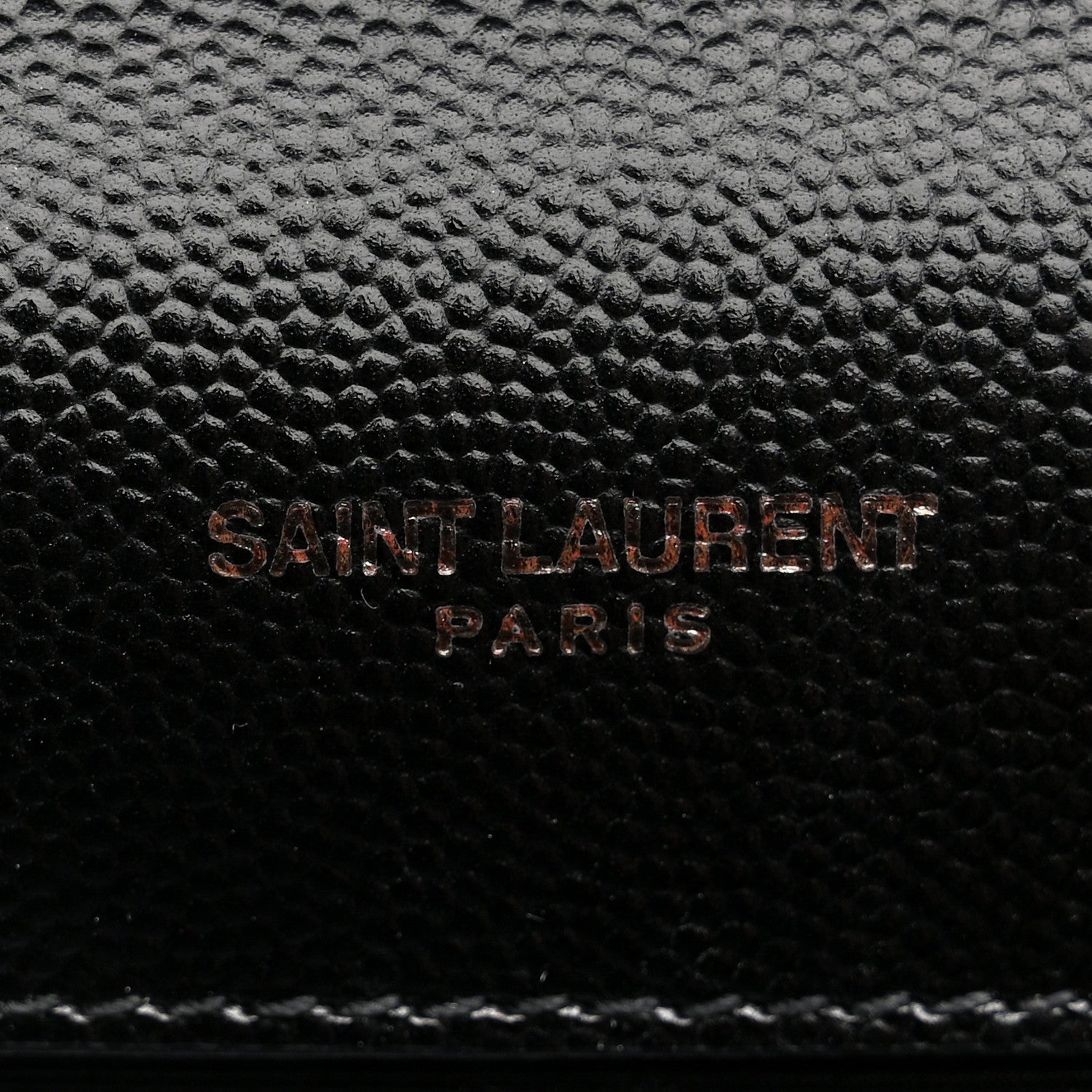 Saint Laurent Grain De Poudre Textured Mixed Matelasse Large Triquilt Monogram Monochrome Satchel Black 7 of 11