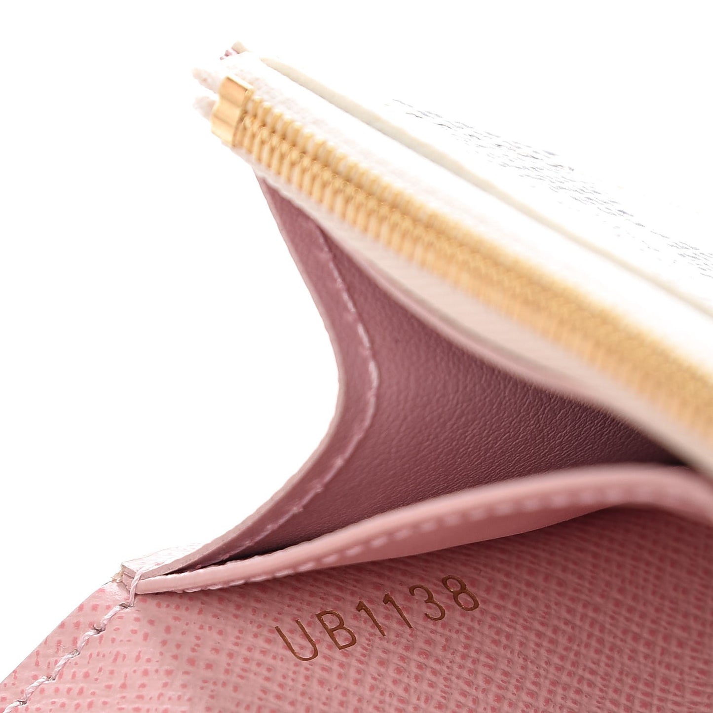 Damier Azur Rosalie Coin Purse Rose Ballerine
