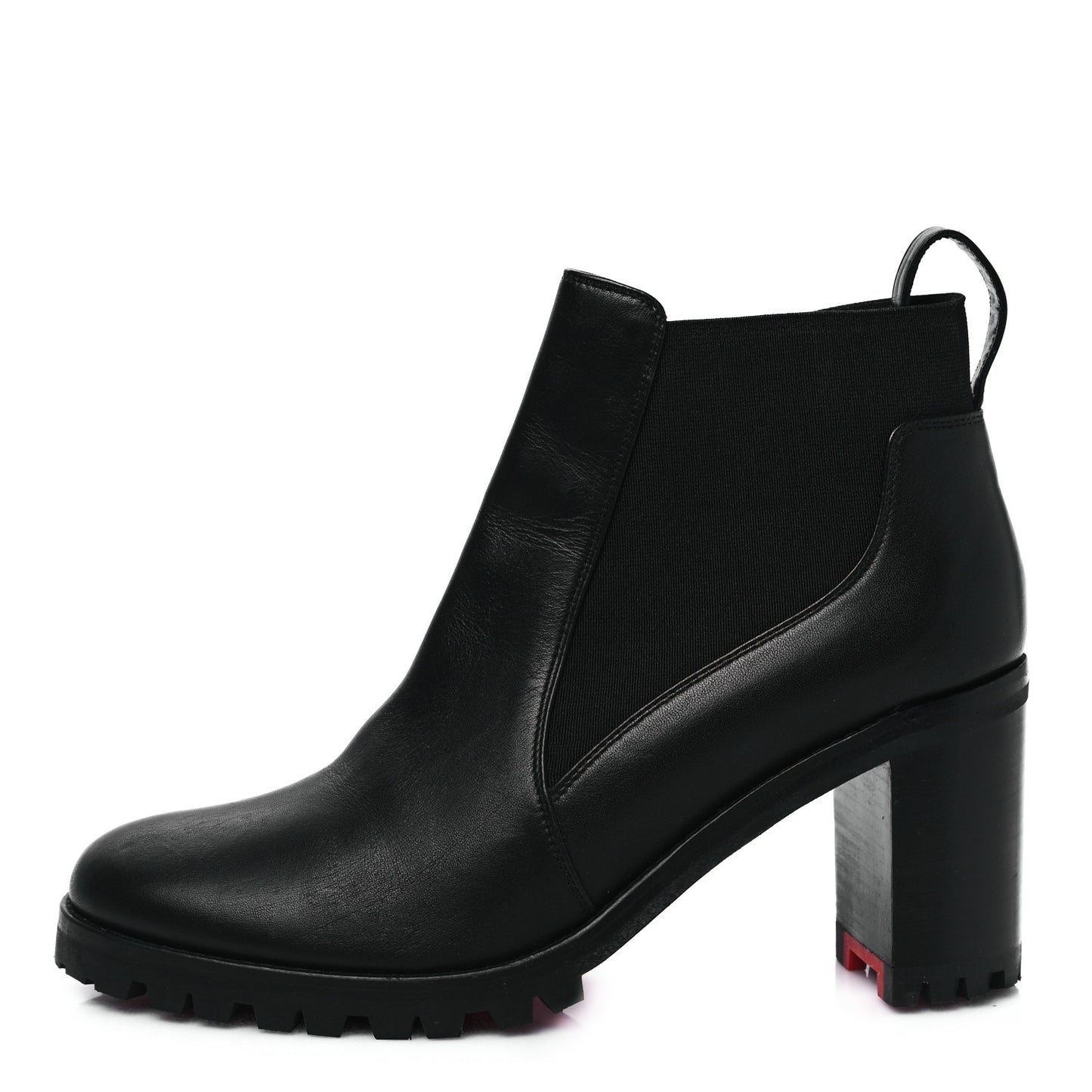 Calfskin Marchacroche 70 Chelsea Boots 38 Black