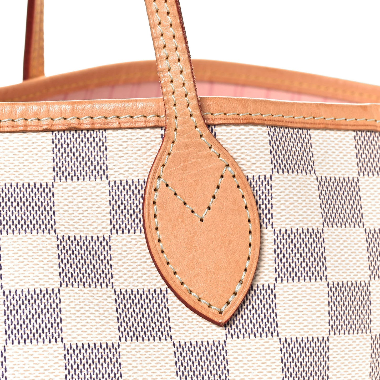 Damier Azur Neo Neverfull GM Rose Ballerine