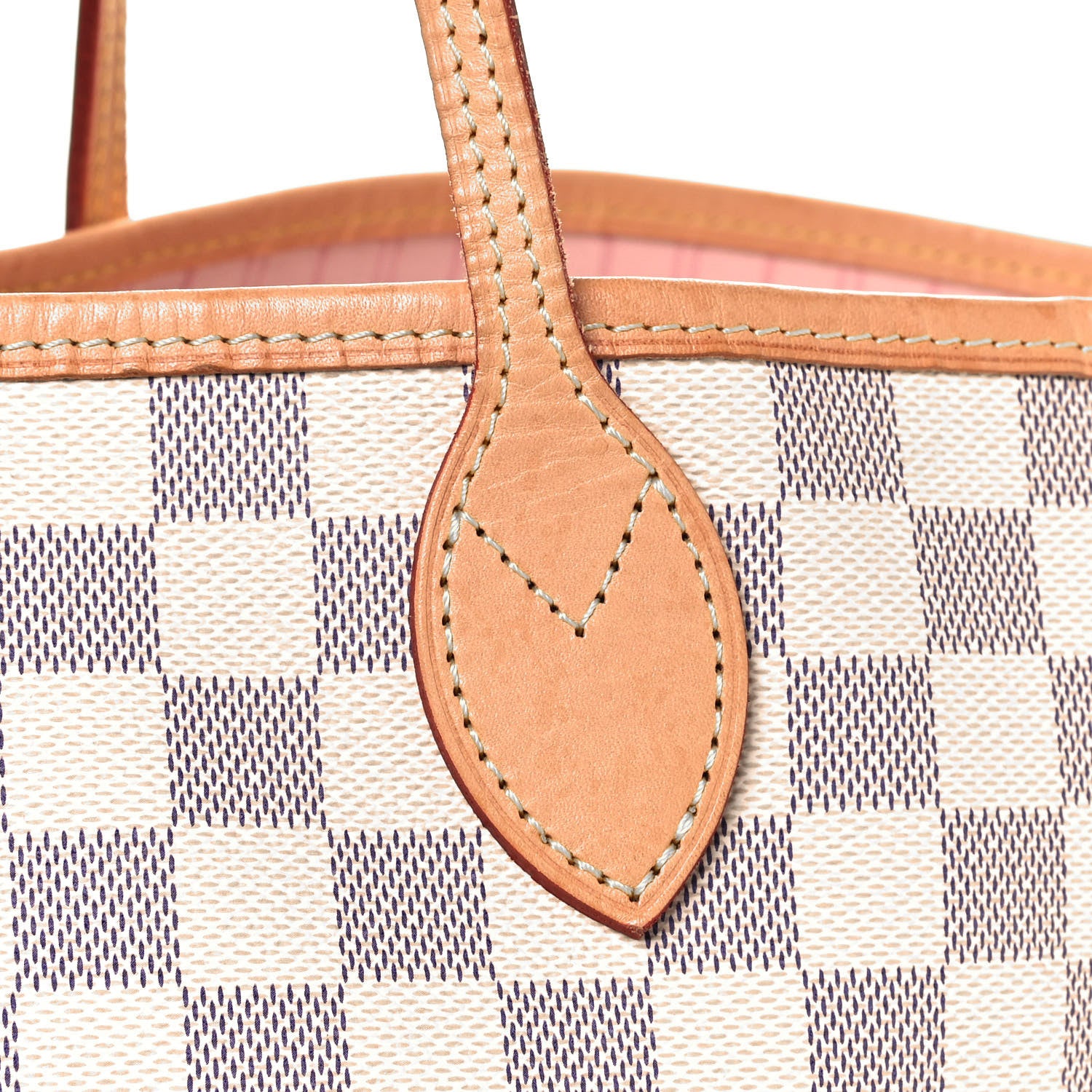 Louis Vuitton Damier Azur Neo Neverfull GM Rose Ballerine 15 of 15