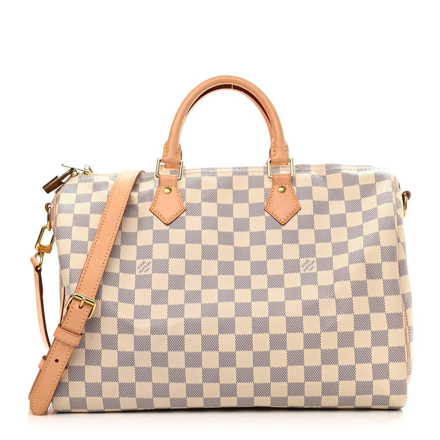 Louis Vuitton Damier Azur Speedy Bandouliere 35 1 of 14