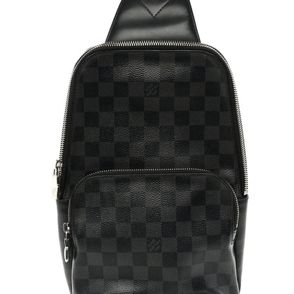 Louis Vuitton Damier Graphite Avenue Sling Bag Onyx Silver 7 of 12