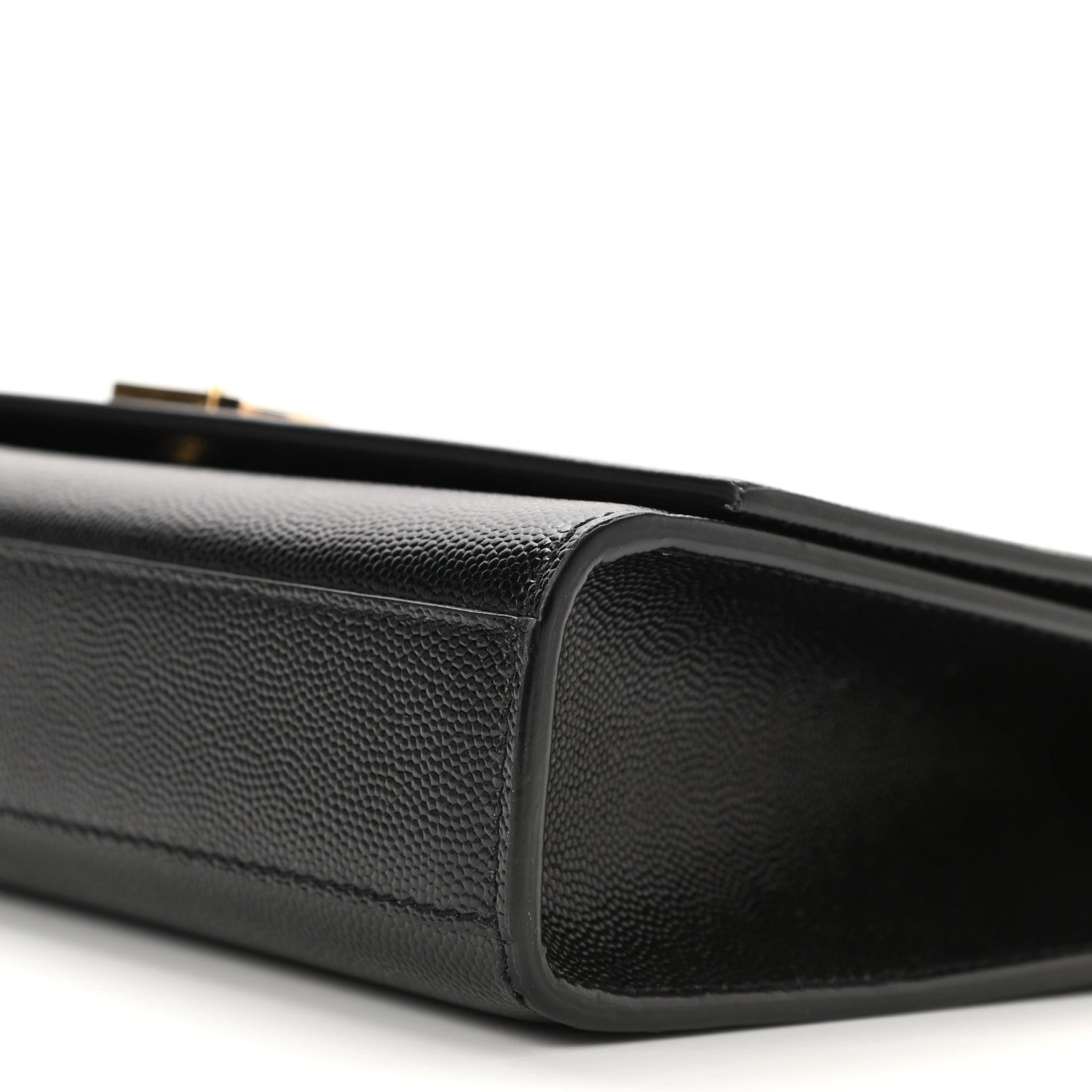 Saint Laurent Grain De Poudre Medium Classic Monogram Kate Satchel Black 9 of 10