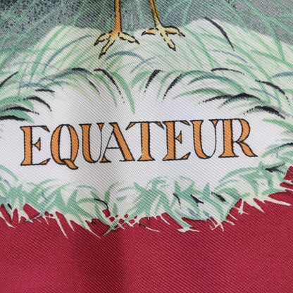 Hermes Silk Equateur Scarf 90 4 of 8