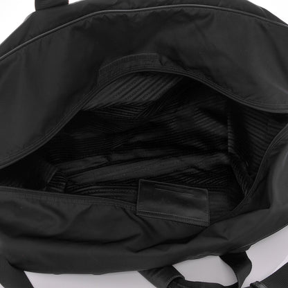 Prada Tessuto Nylon Saffiano Viaggio Carry On Travel Bag Black 5 of 7