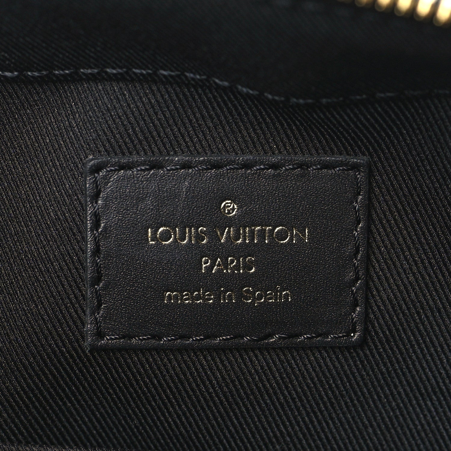 Louis Vuitton Monogram Saintonge Black 6 of 9