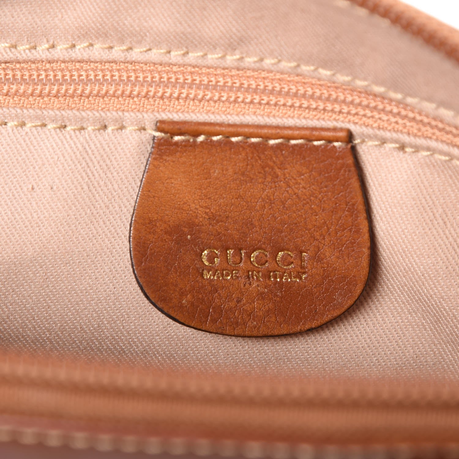 Gucci Calfskin Mini Bamboo Handle Bag Brown 7 of 11