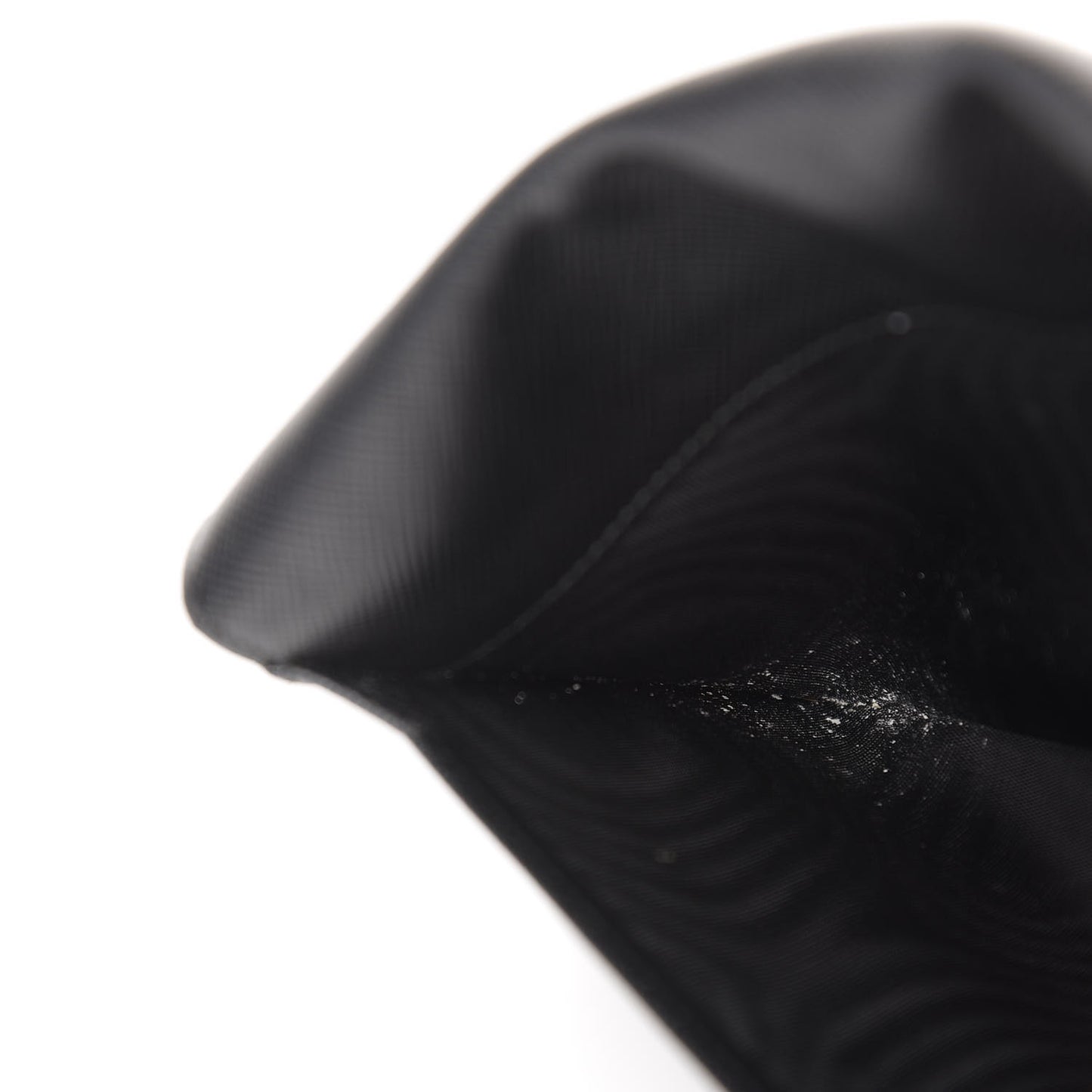 Saffiano Bi-Color Envelope Wallet Black Fuoco