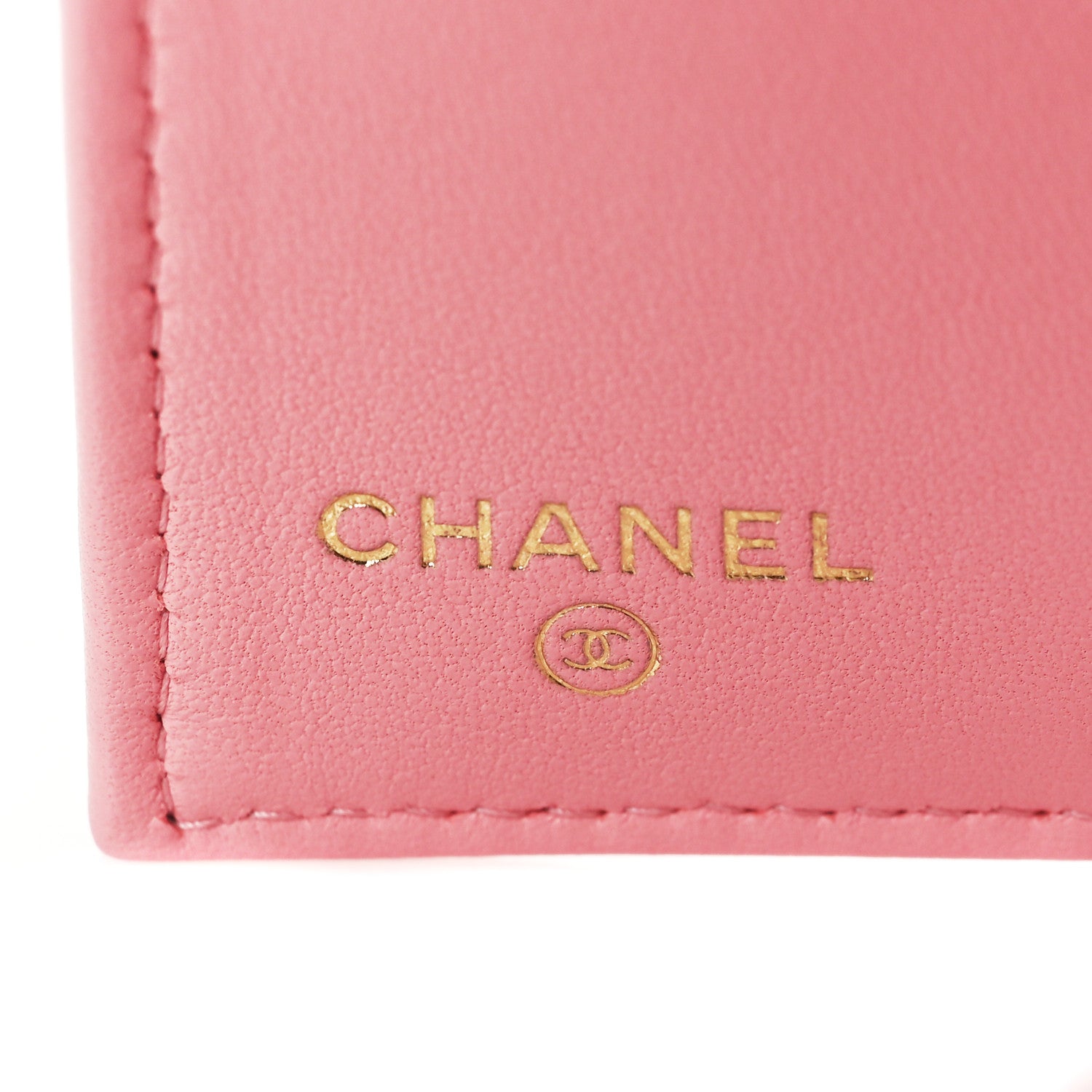 Chanel Lambskin Quilted Small Boy Flap Wallet Pink 7 of 9