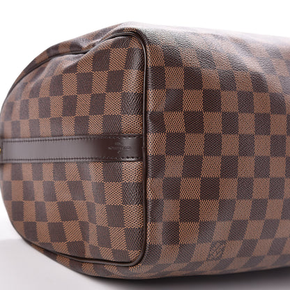 Louis Vuitton Damier Ebene Speedy Bandouliere 30 9 of 11