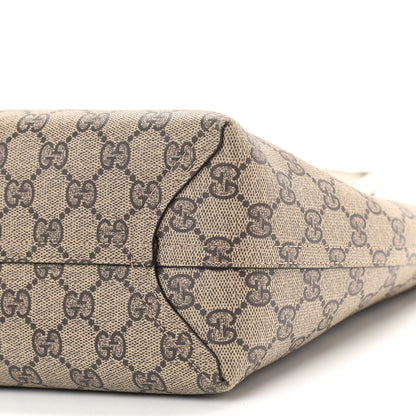 Gucci GG Supreme Monogram Small Reversible Tote Beige White 6 of 11