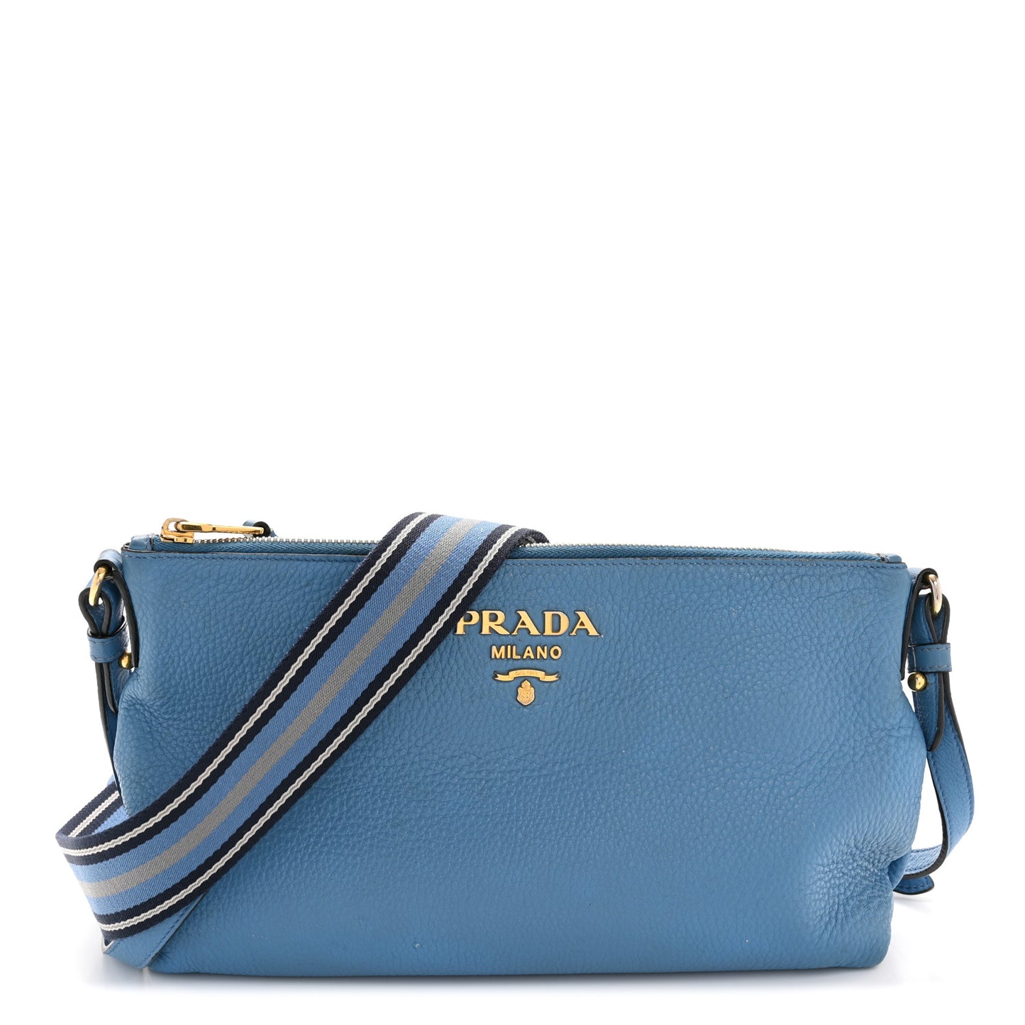 Vitello Phenix Zip Crossbody Bag Mare