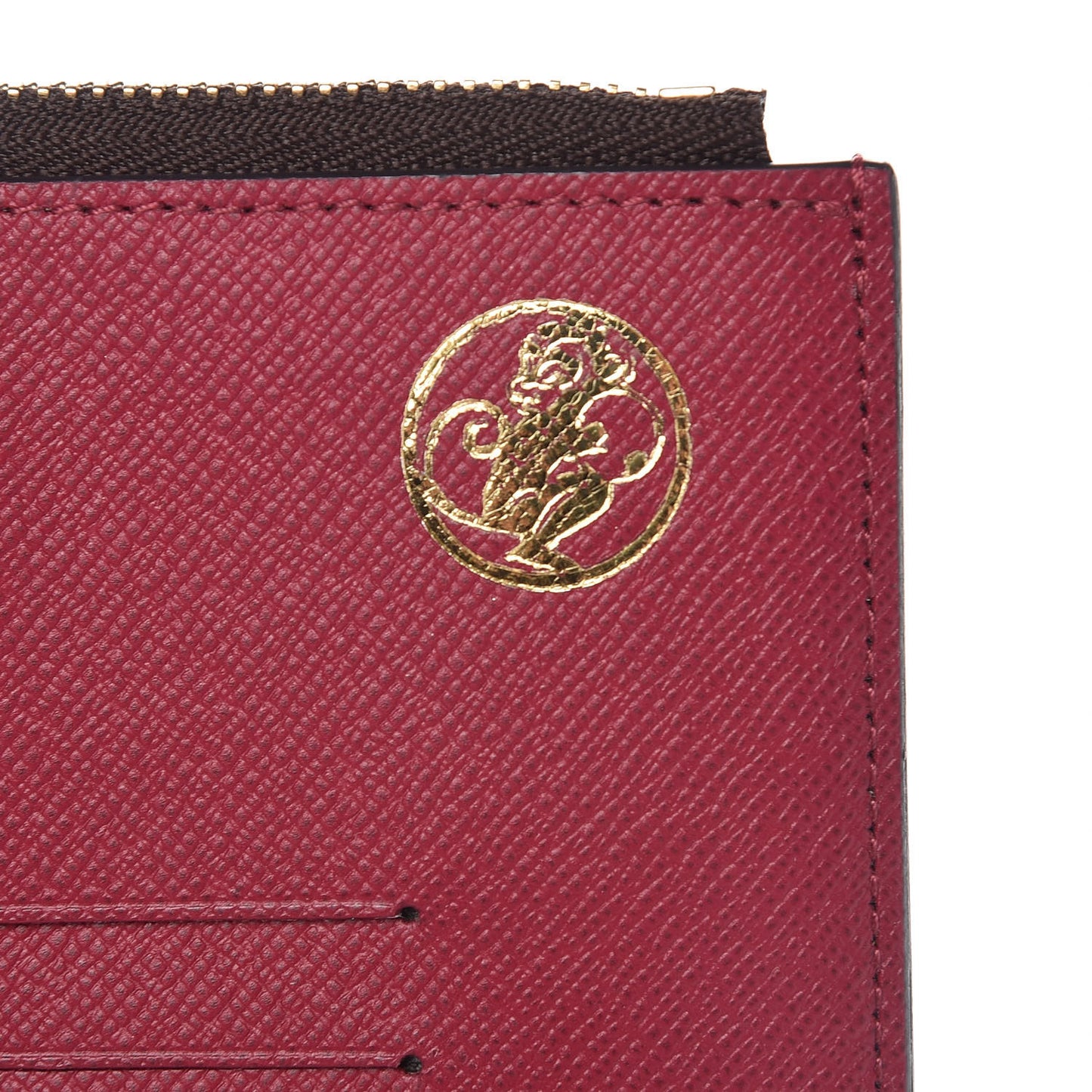 Monogram Adele Compact Wallet Fuchsia