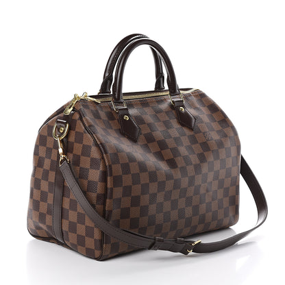 Louis Vuitton Damier Ebene Speedy Bandouliere 30 2 of 7