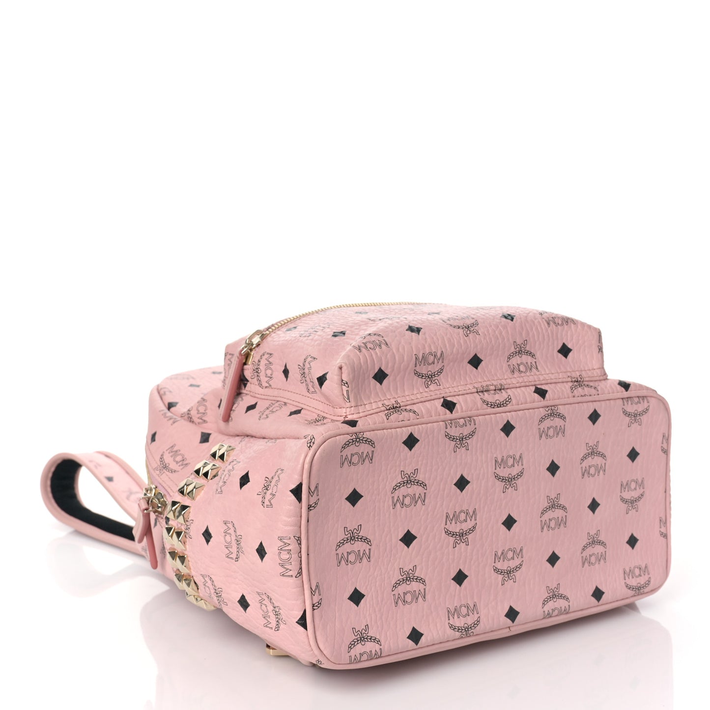 Visetos Small Side Stud Stark Backpack Soft Pink