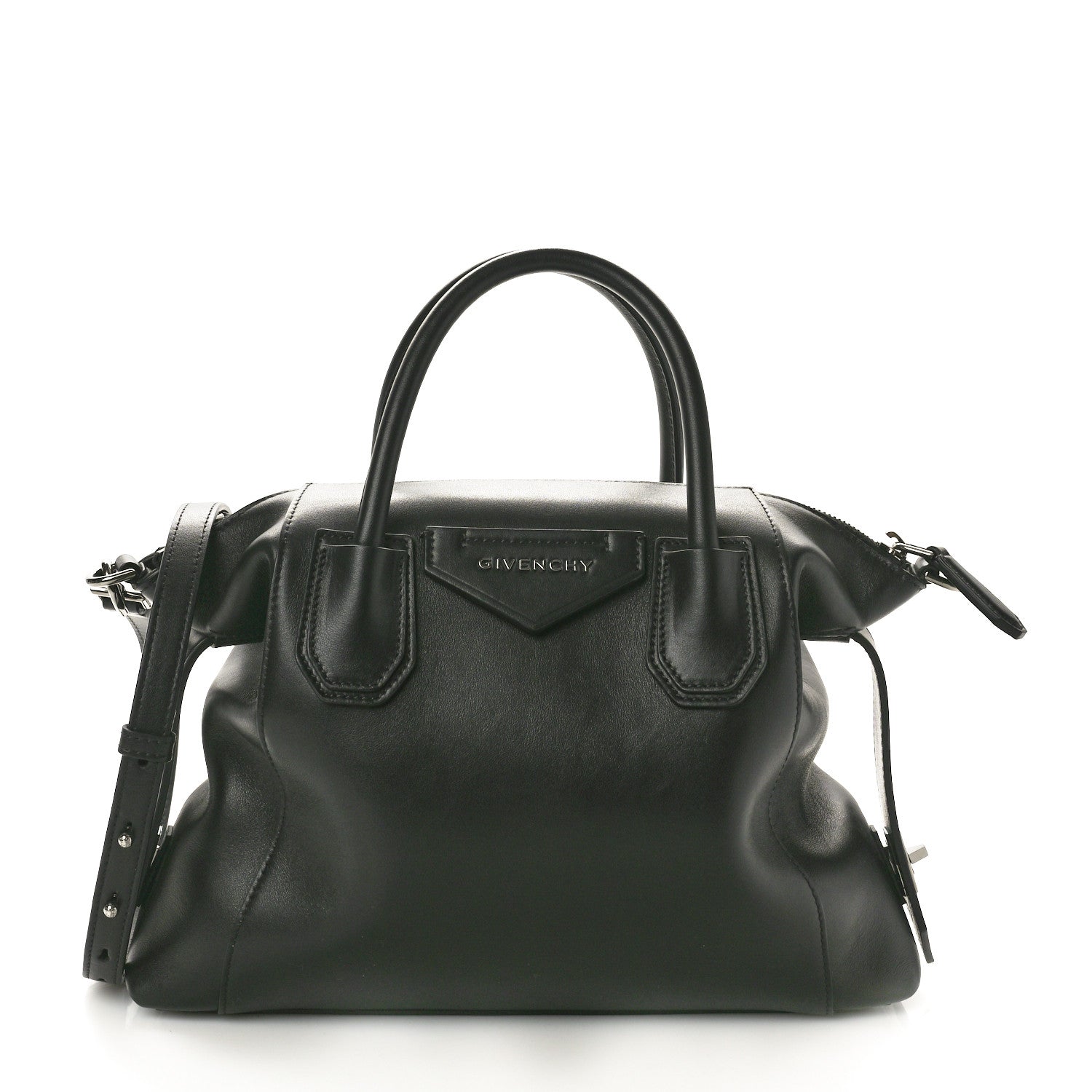 Givenchy Smooth Calfskin Small Soft Antigona Black 1 of 9