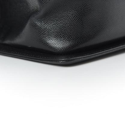 Chanel Caviar Quilted Medium Boy Flap Black 13 of 14