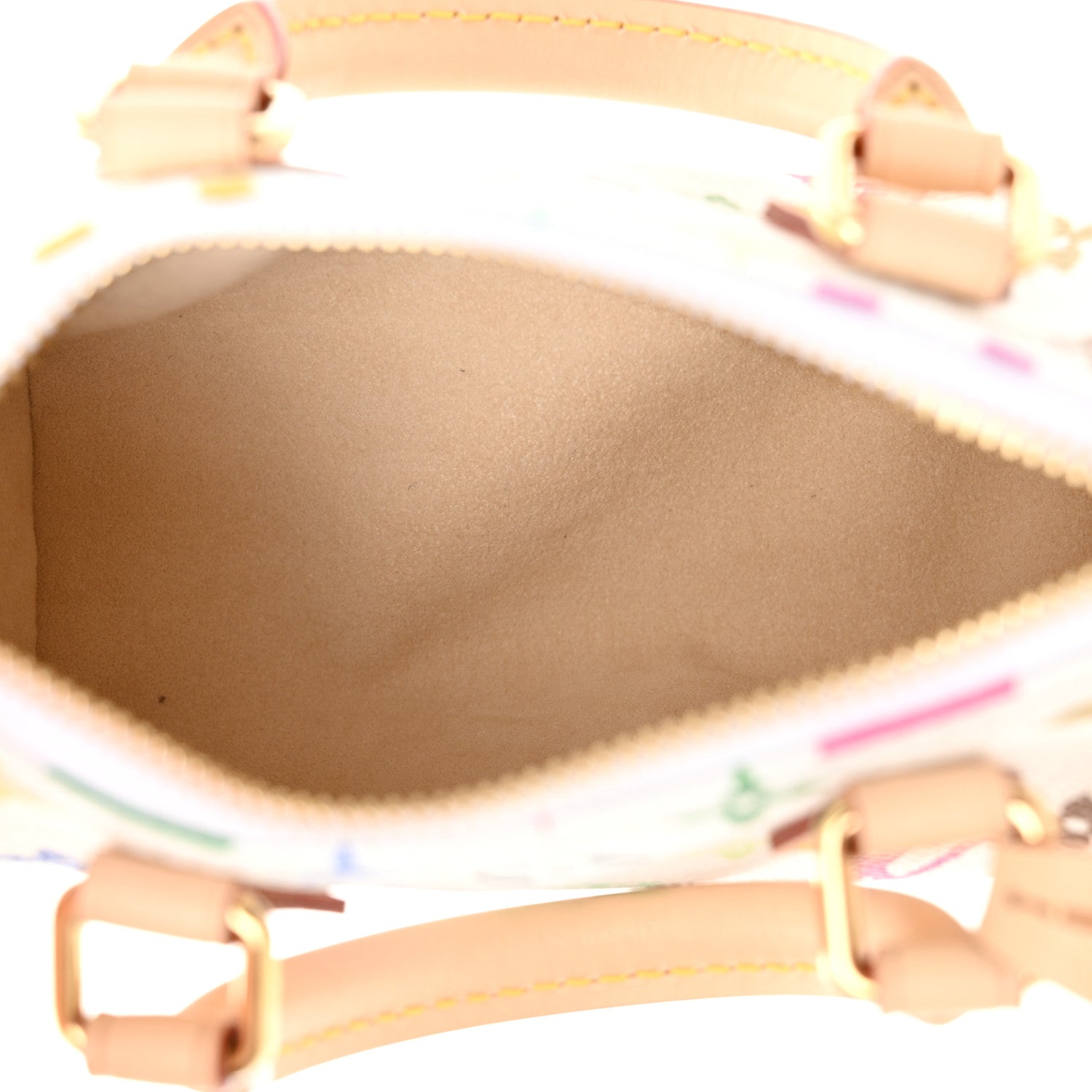 Louis Vuitton LV X TM Monogram Multicolor Nano Speedy White 5 of 9