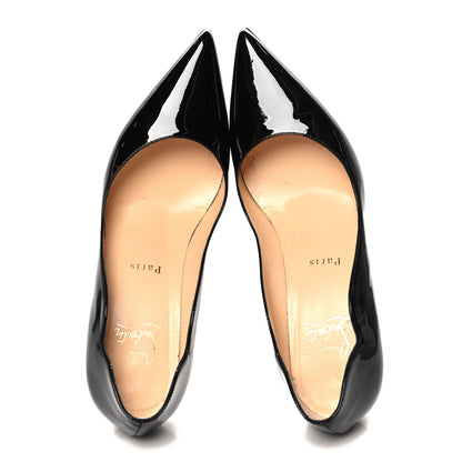 Christian Louboutin Patent Hot Chick 70 Pumps 38 Black 2 of 8