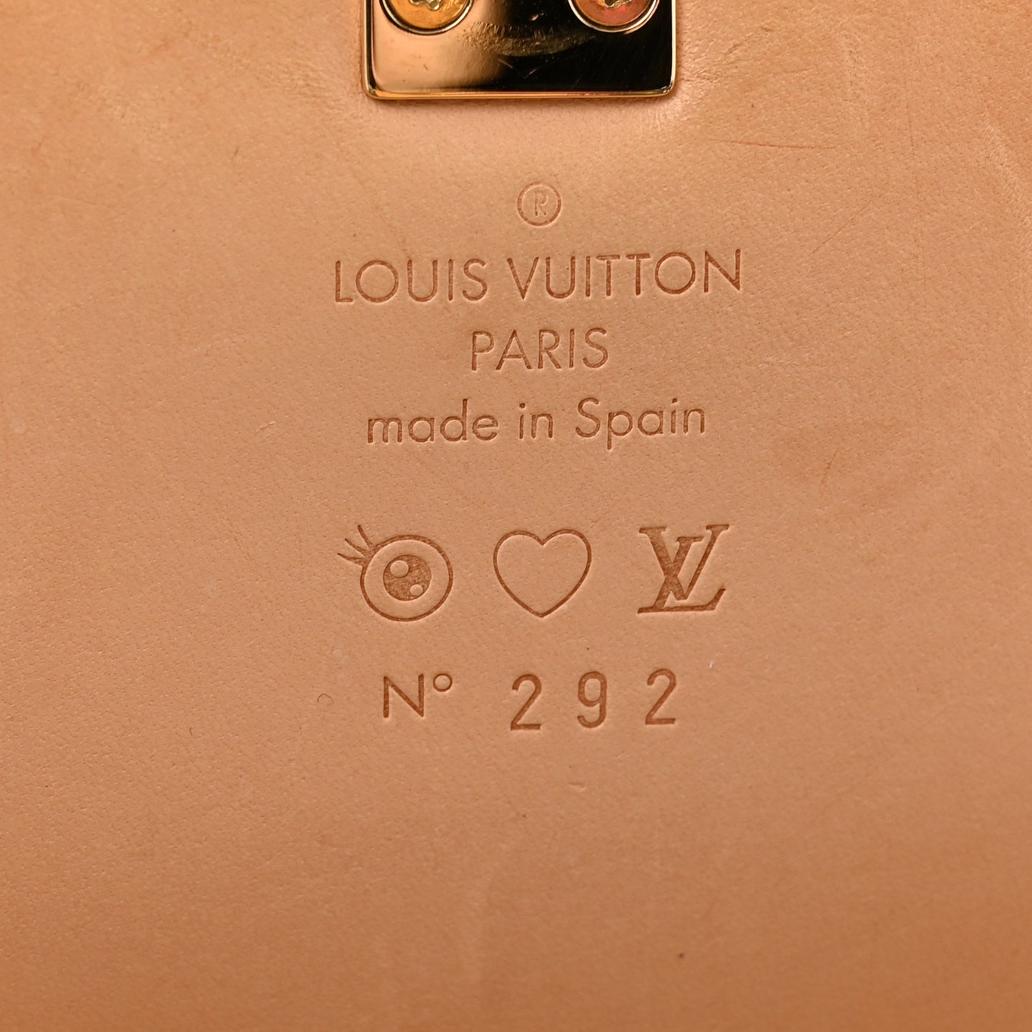 Monogram Multicolor Murakami Eye Love You Black