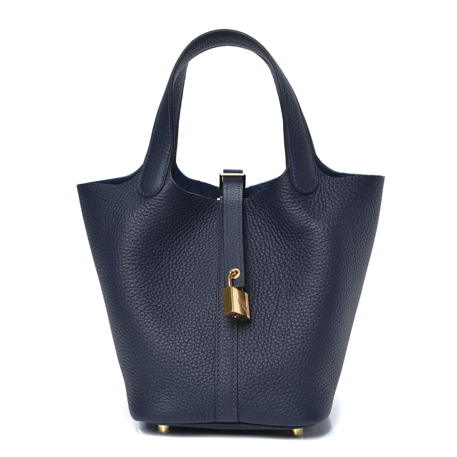 Hermes Taurillon Clemence Picotin Lock 18 PM Bleu Nuit 1 of 9