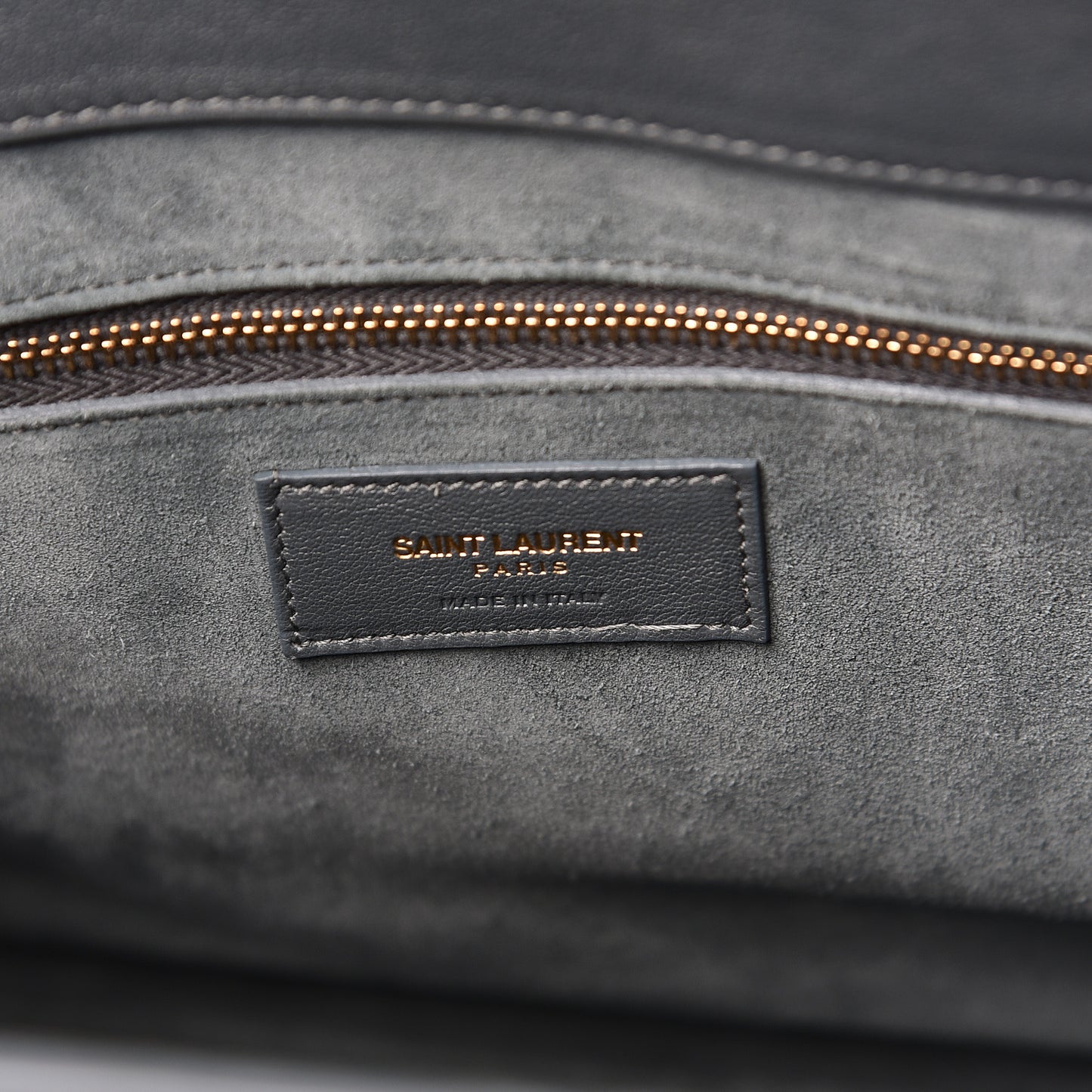 Calfskin Sac De Jour Carryall Fog