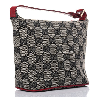 Gucci Monogram GG Pochette Shoulder Bag Navy 3 of 12