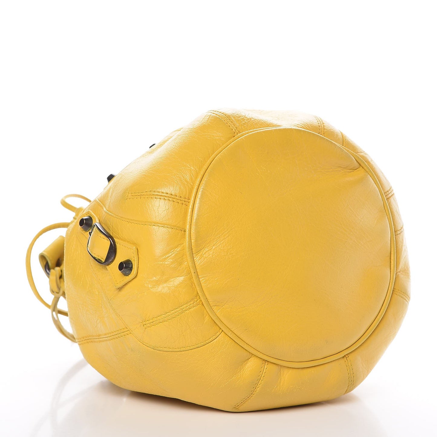 Agneau Classic Hardware Mini Pompon Mimosa Verveine