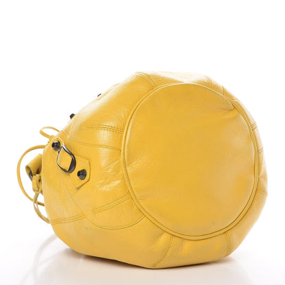 Balenciaga Agneau Classic Hardware Mini Pompon Mimosa Verveine 4 of 12