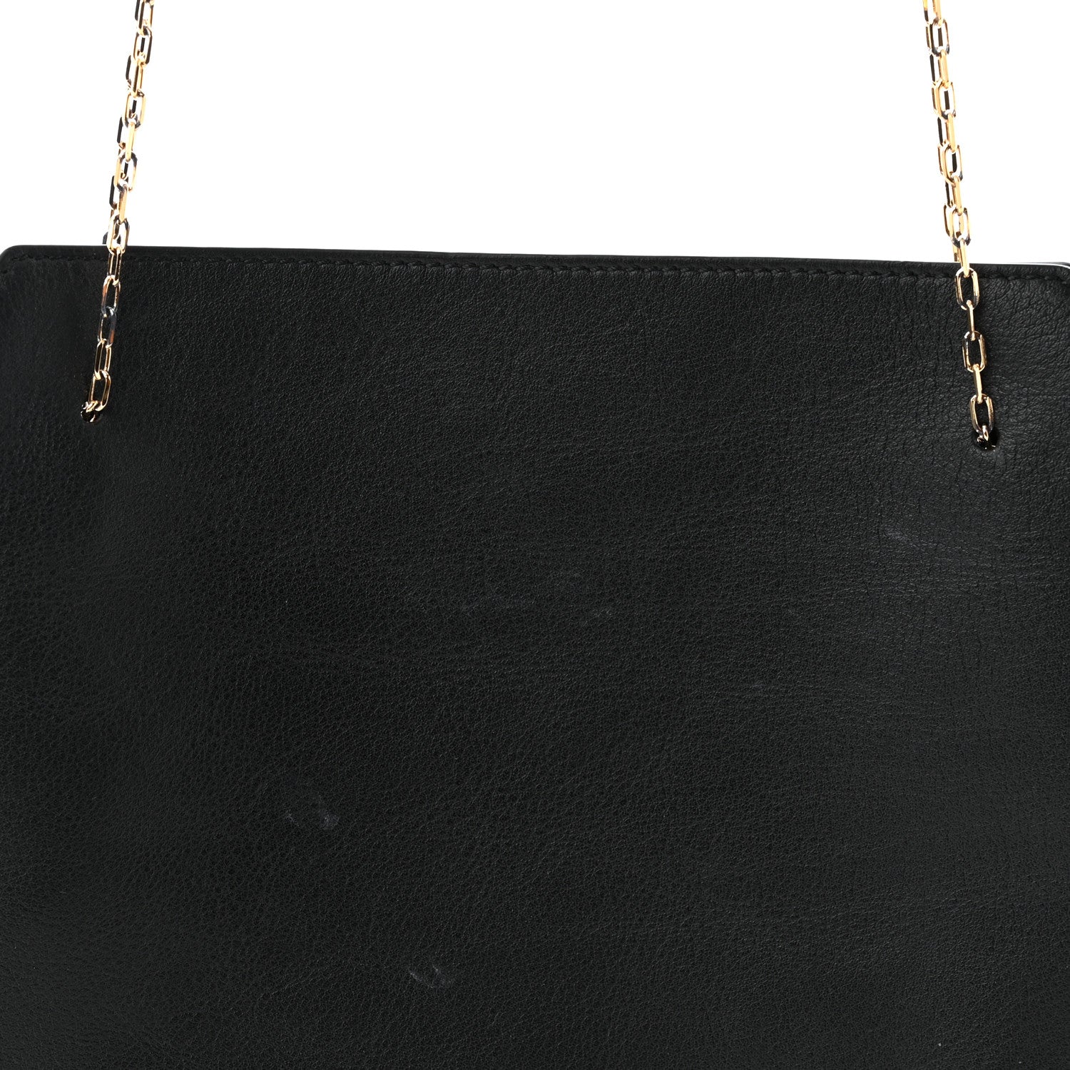 The Row Smooth Calfskin Small Lunch Bag Black 10 of 10