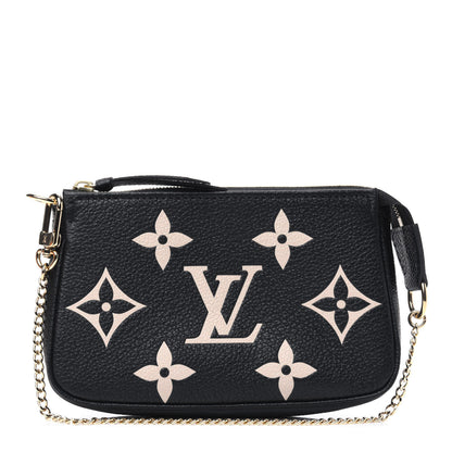 Louis Vuitton Empreinte Monogram Giant Mini Pochette Accessories Black 1 of 4