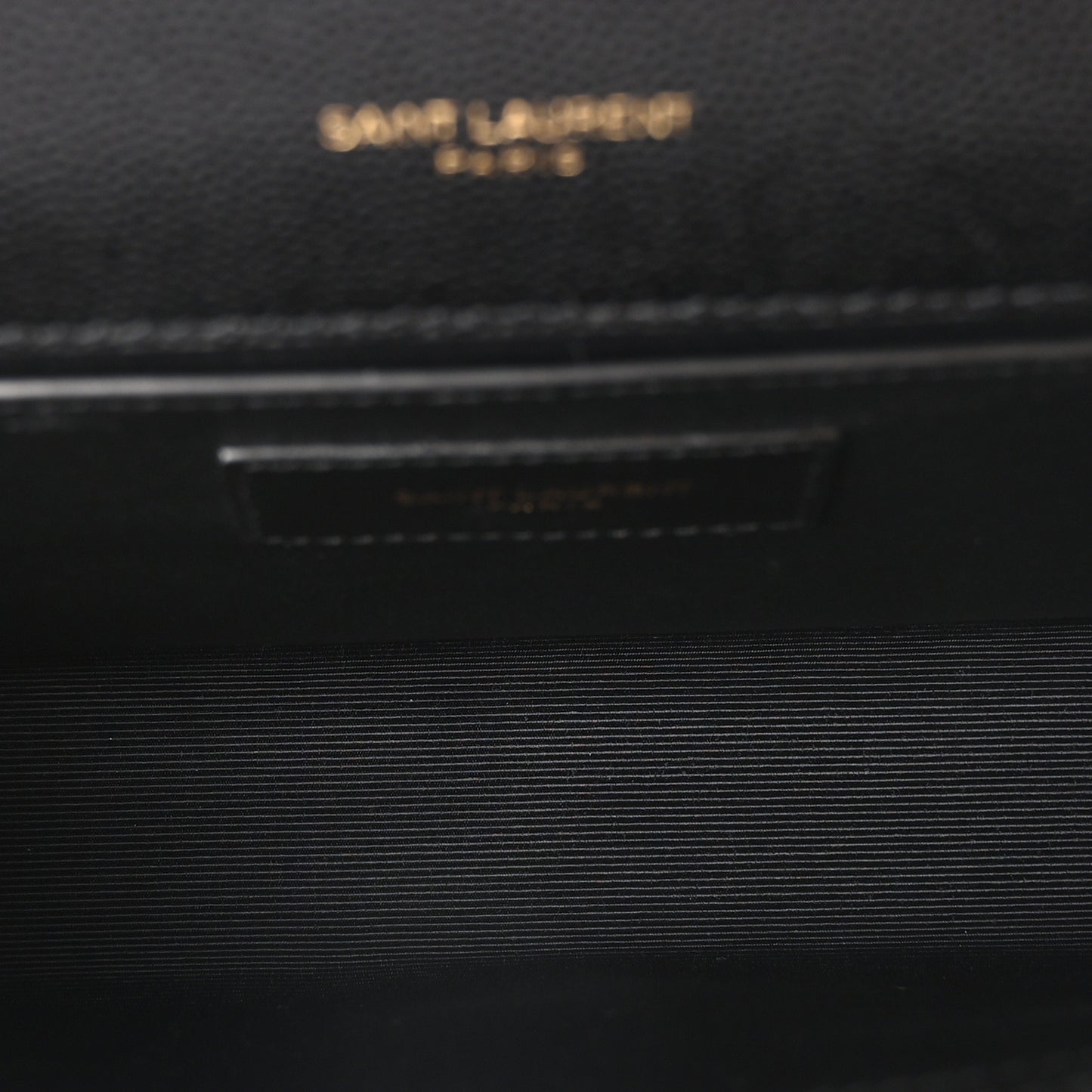 Grain De Poudre Small Monogram Kate Satchel Black
