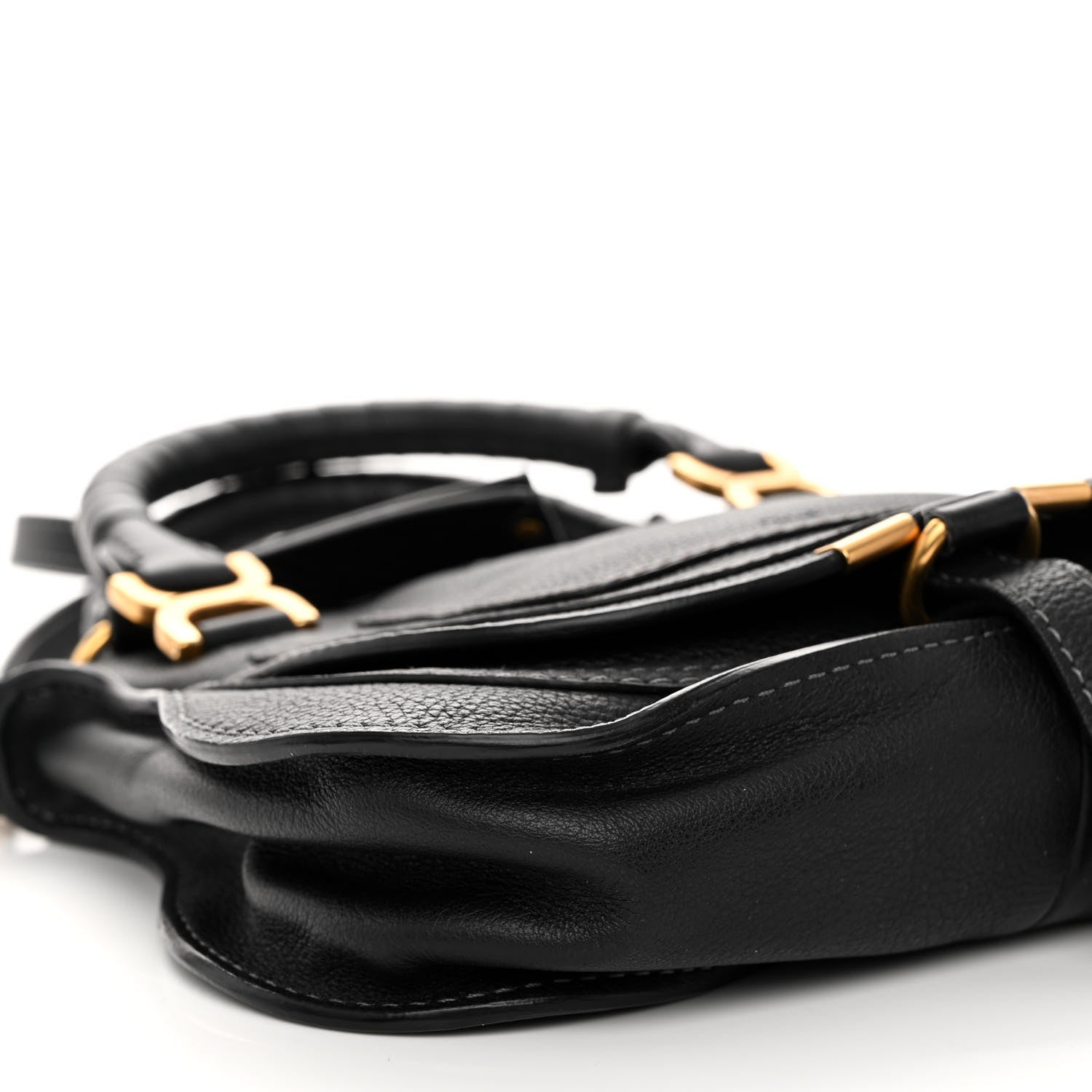 Chloe Calfskin Mini Marcie Satchel Black 8 of 9