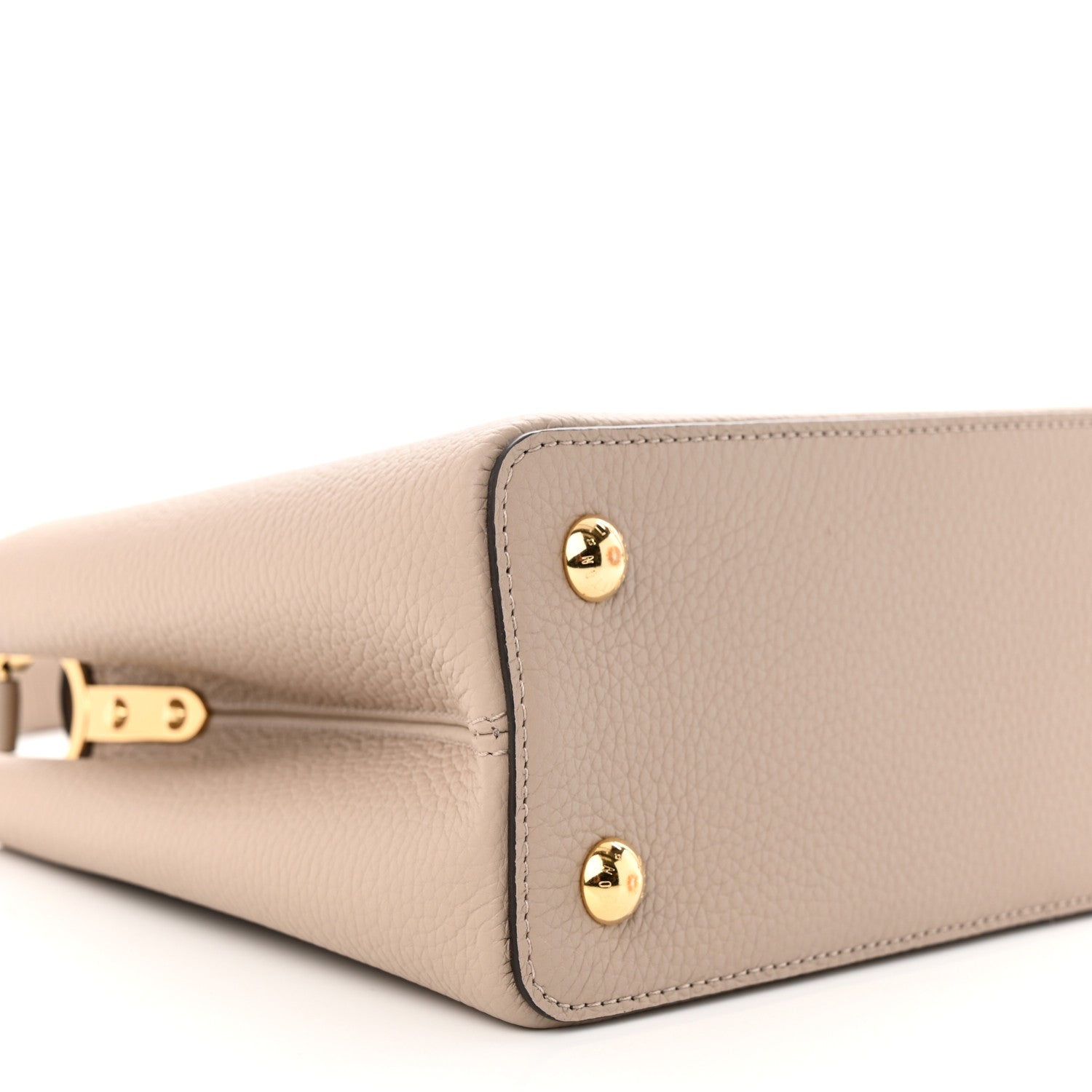 Louis Vuitton Taurillon Capucines MM Galet 8 of 11