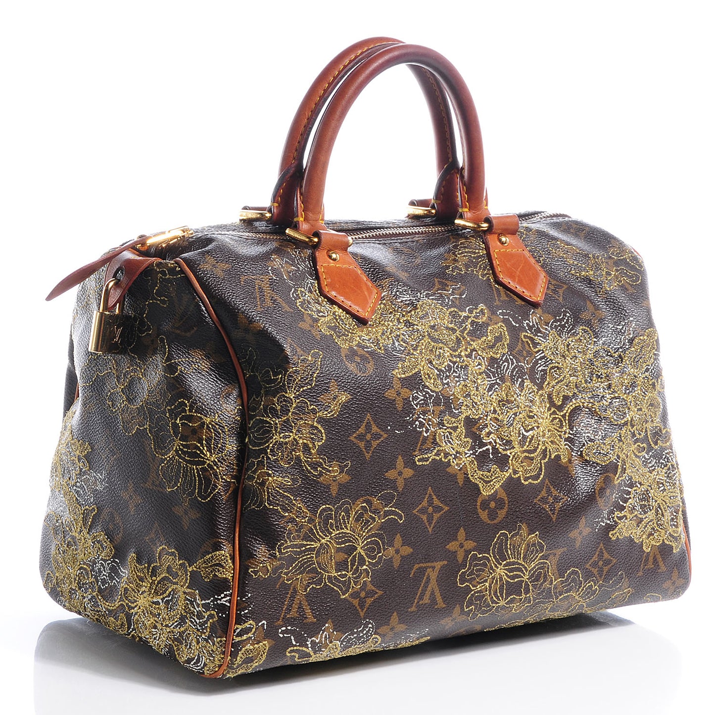 Monogram Dentelle Speedy 30 Gold