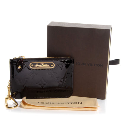Louis Vuitton Vernis Key Pouch Amarante 4 of 7