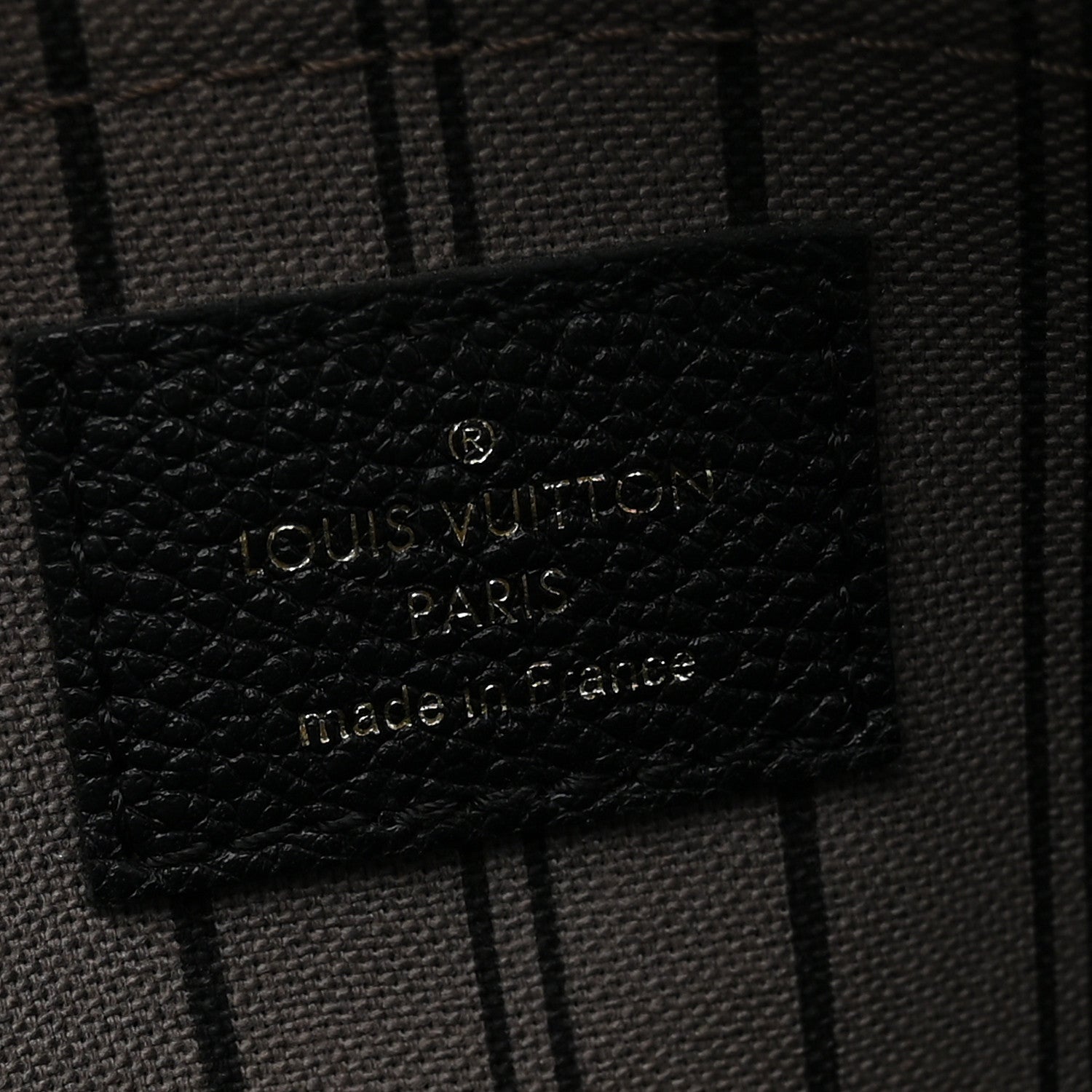 Louis Vuitton Empreinte Montaigne GM  Black 6 of 10