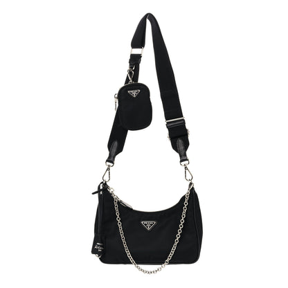 Prada Nylon Re-Edition 2005 Shoulder Bag Black 1 of 12