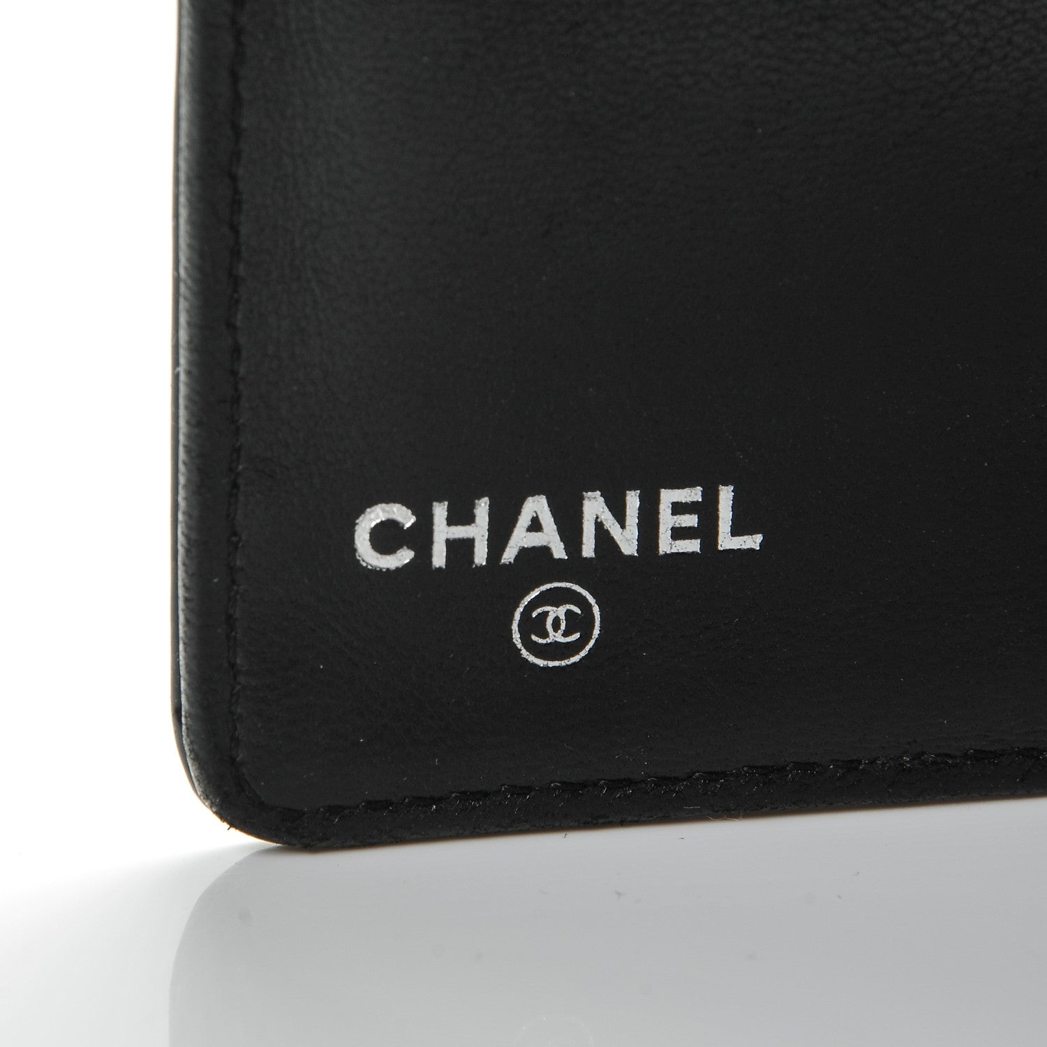 Chanel Patent Calfskin Lucky Symbols Yen Wallet Black 6 of 8